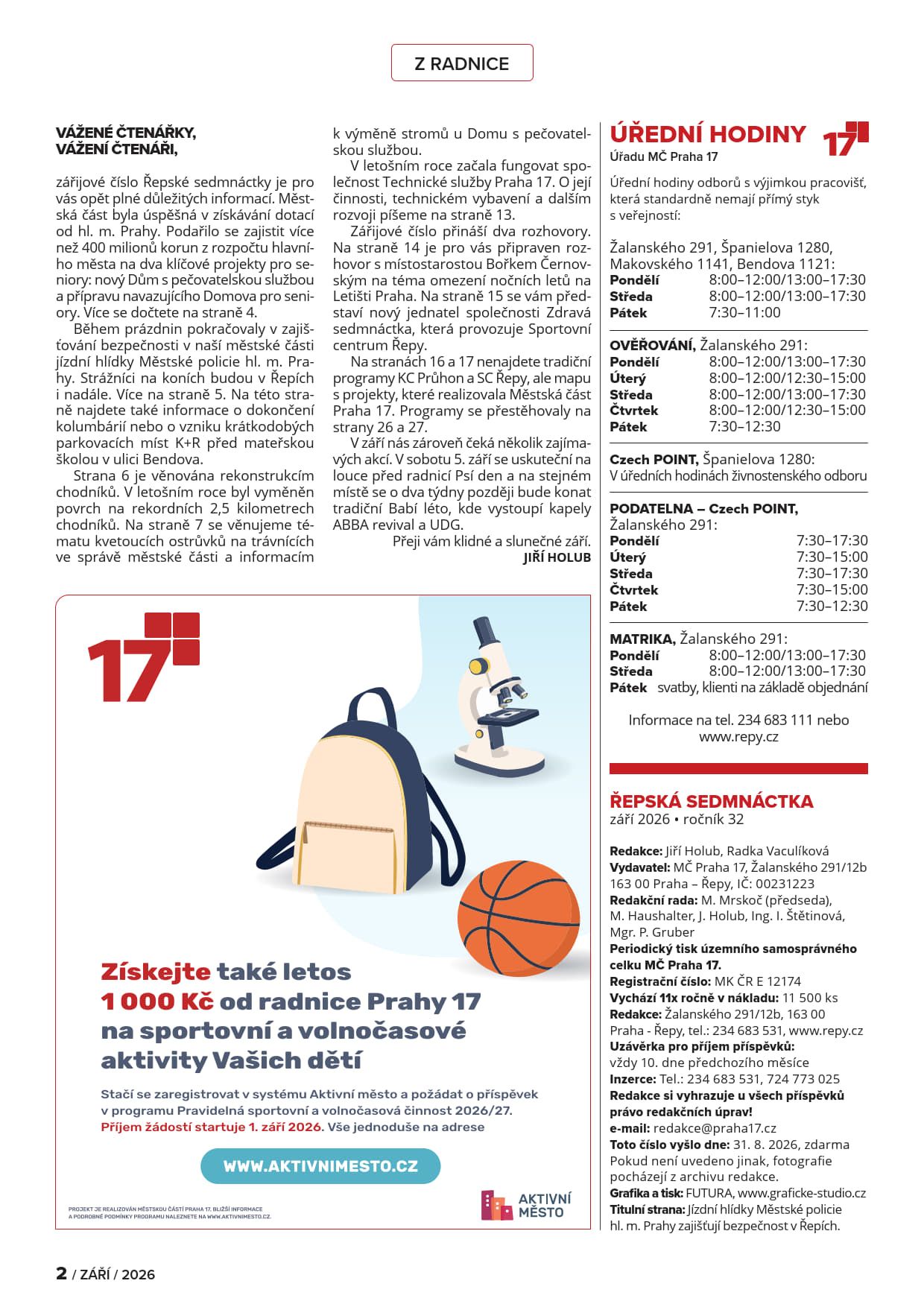 Řepská 17 - strana 2