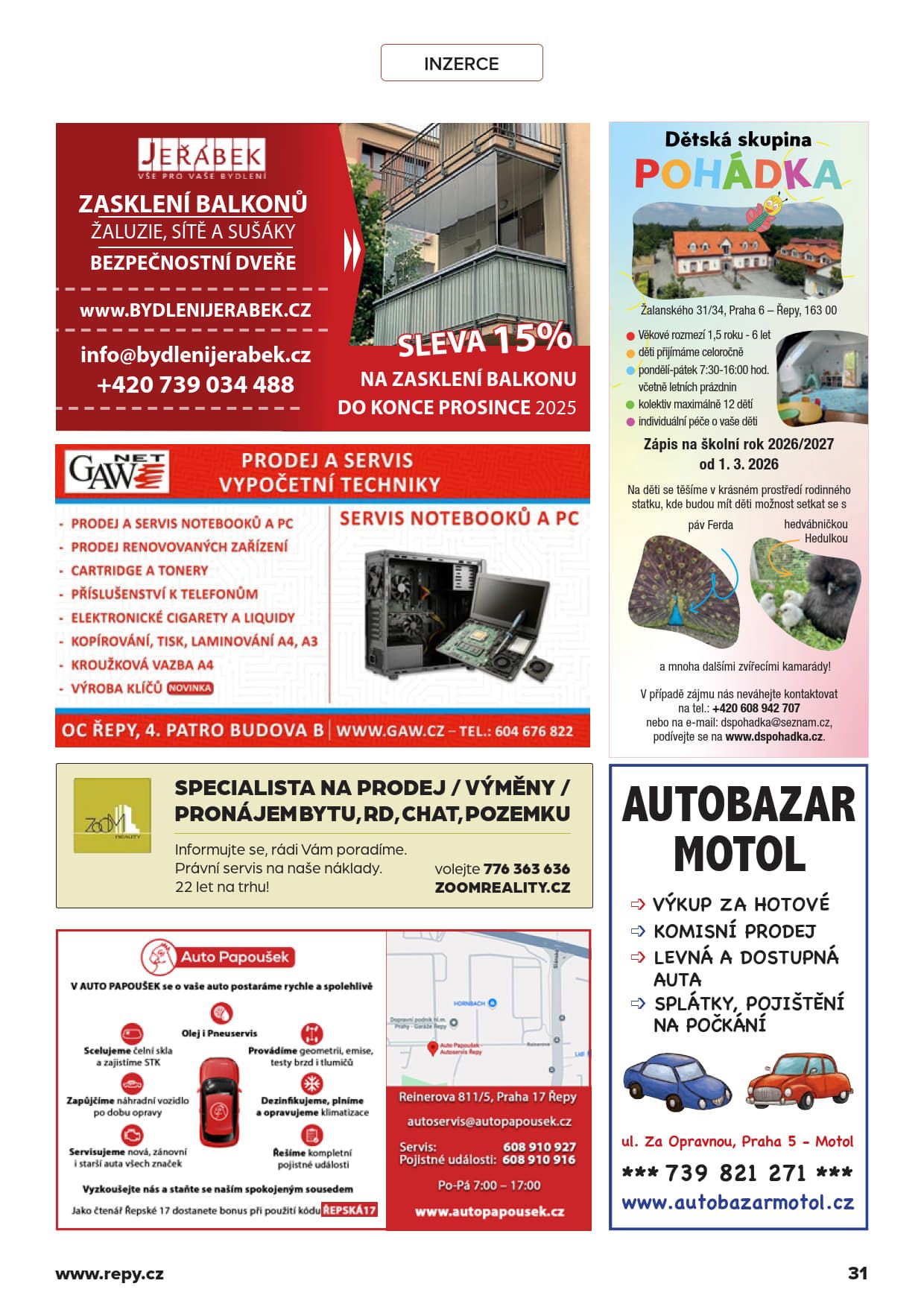 Řepská 17 - strana 31