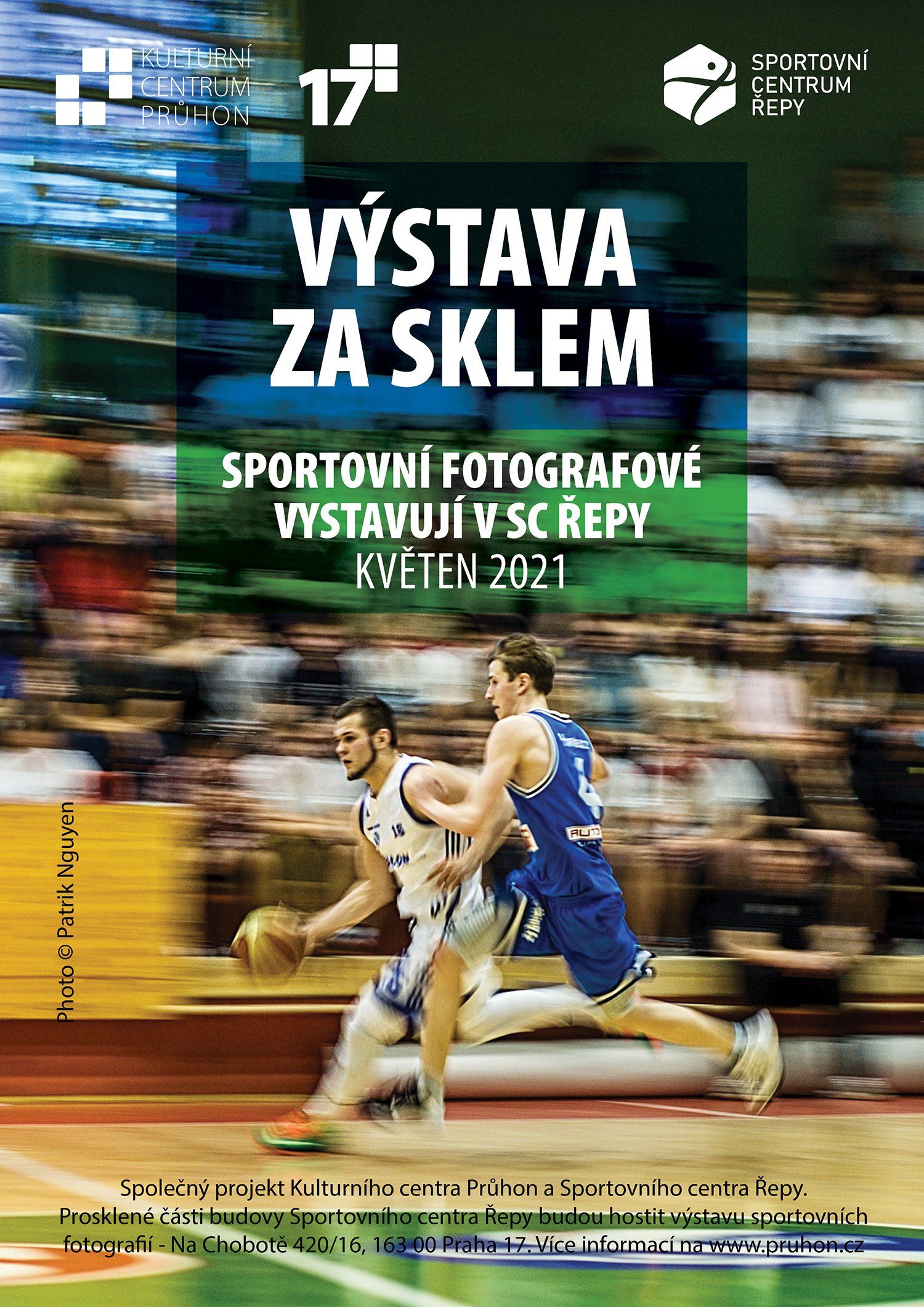 Sportovní fotografové vystavují v SC Řepy