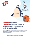 Aktivní město - sportovní a volnočasové aktivity dětí 2026/2027