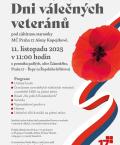 Pozvánka na pietní akce ke dni válečných veteránů