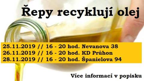 Řepy recyklují olej