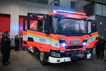 Předání nového hasičského vozu JSDH Praha - Řepy