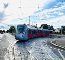 Tramvaj na Bílé Hoře