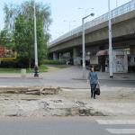 Z rekonstrukce tramvajové trati: červen až září 2010