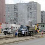 Z rekonstrukce tramvajové trati: červen až září 2010