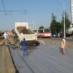 Z rekonstrukce tramvajové trati: červen až září 2010