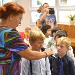 VÍTÁNÍ PRVŇÁČKŮ V ZŠ GENPOR. FR. PEŘINY - LAUDOVA