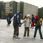 Kluziště v Žufanově ulici - Leden 2009